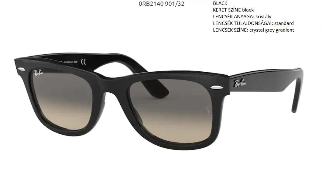 RAY BAN RB2140 WAYFARER 901/32 NAPSZEMÜVEG