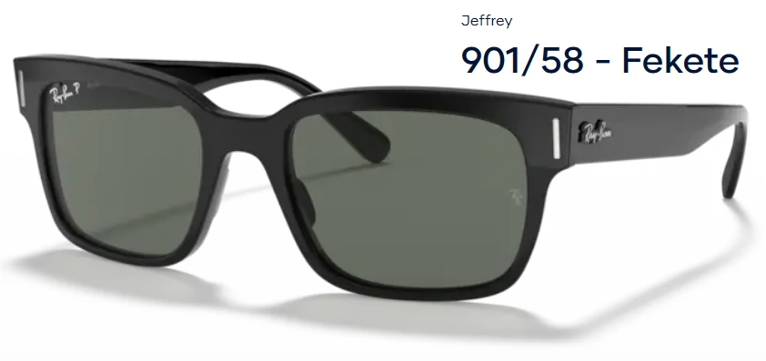 RAY-BAN RB2190 JEFFREY 901/58 NAPSZEMÜVEG