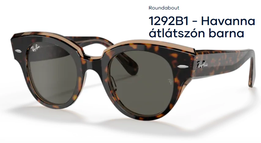 RAY-BAN RB2192 ROUNDABOUT 1292B1 NAPSZEMÜVEG