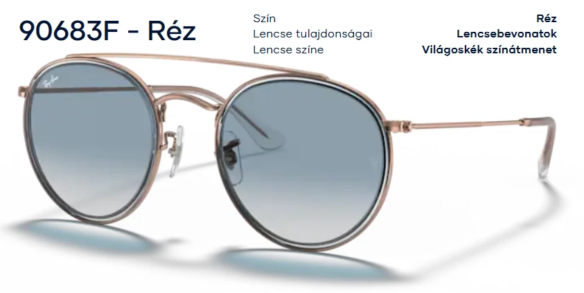 RAY-BAN RB3647N  90683F NAPSZEMÜVEG