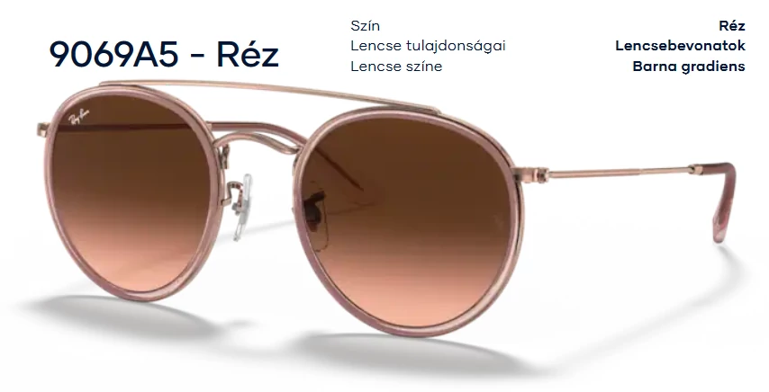 RAY-BAN RB3647N 9069A5 NAPSZEMÜVEG