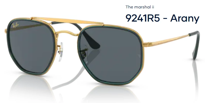 RAY-BAN RB3648M 9241R5 THE MARSHAL II NAPSZEMÜVEG