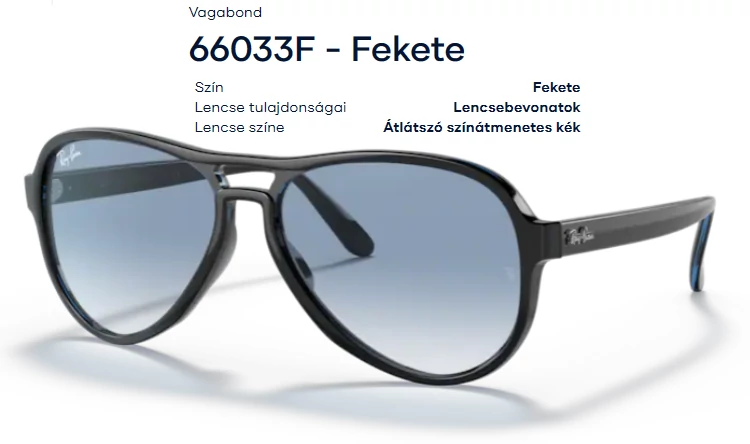 RAY-BAN RB4355 66033F NAPSZEMÜVEG