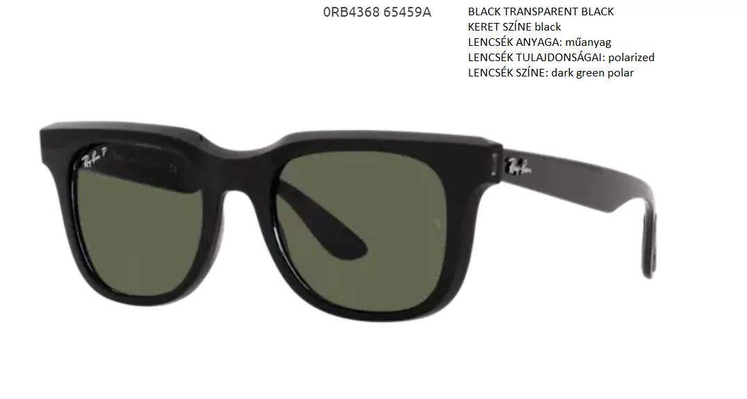 RAY BAN 4368 65459A NAPSZEMÜVEG