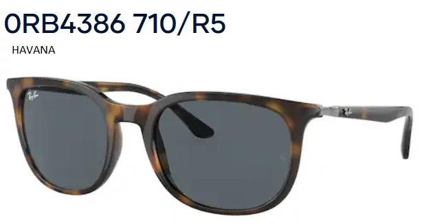 RAY-BAN RB4386 710/R5 NAPSZEMÜVEG