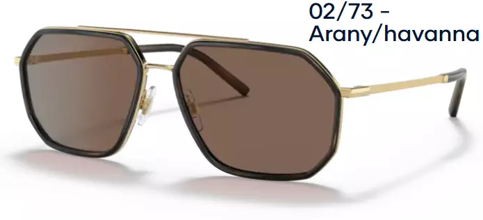 Dolce & Gabbana DG2285 02/73 - Arany/havanna napszemüveg