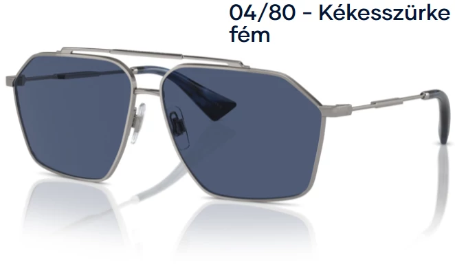 Dolce & Gabbana DG2303 04/80 - Kékesszürke fém napszemüveg