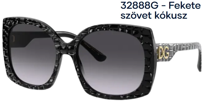 Dolce & Gabbana DG4385 32888G - Fekete szövet kókusz napszemüveg