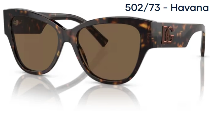 Dolce & Gabbana DG4449 502/73 - Havana napszemüveg