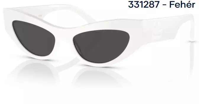 Dolce & Gabbana DG4450 331287 - fehér napszemüveg