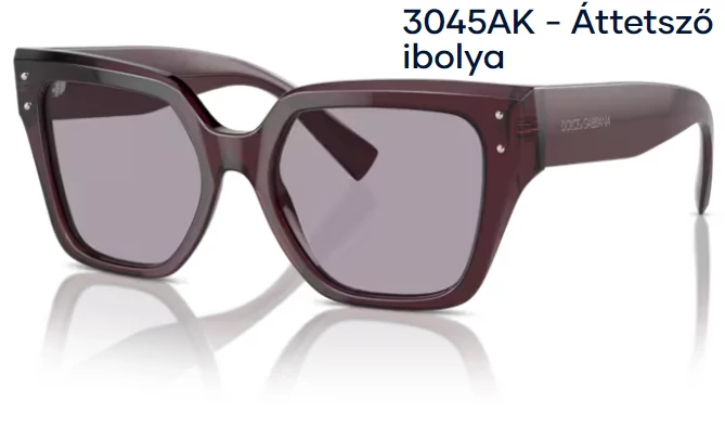 Dolce & Gabbana DG4471 3045AK - Áttetsző ibolya napszemüveg