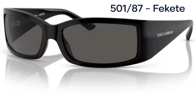Dolce & Gabbana DG6188 501/87 - Fekete napszemüveg