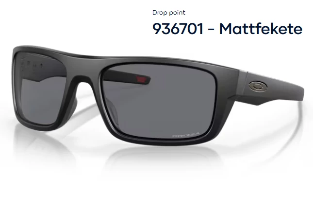 OAKLEY ROP POINT OO936701 - Mattfekete NAPSZEMÜVEG