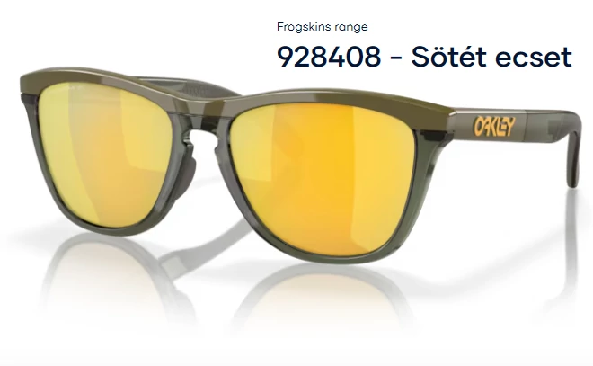 OAKLEY Frogskins range 928408 - Sötét ecset NAPSZEMÜVEG