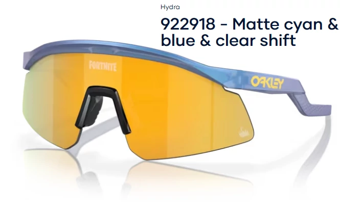 OAKLEY Hydra OO922918 - Matte cyan & blue & clear shift napszemüveg