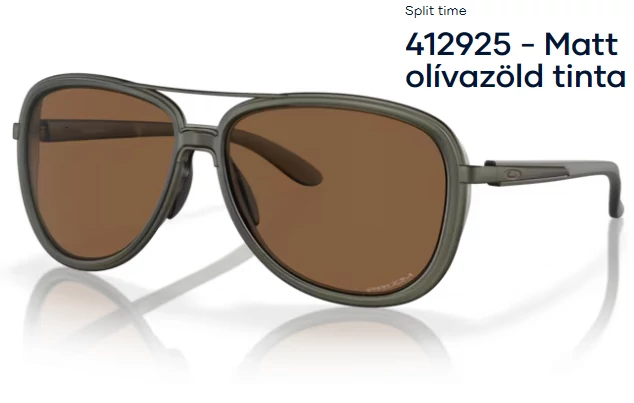 OAKLEY SPLIT TIME OO412925 - Matt olívazöld tinta  NAPSZEMÜVEG