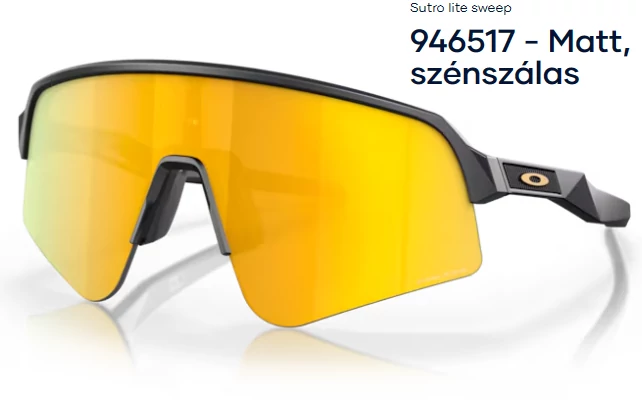 OAKLEY OO946517 - Matt, szénszálas SUTRO LITE SWEEP NAPSZEMÜVEG