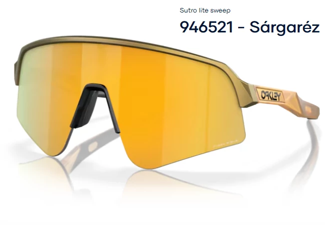 OAKLEY OO946521 - Sárgaréz SUTRO LITE SWEEP NAPSZEMÜVEG