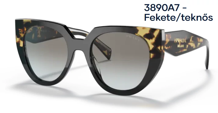 PRADA PR 14WS 3890A7 - Fekete/teknős napszemüveg