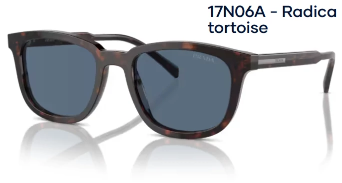 PRADA PR A21S 17N06A - Radica tortoise napszemüveg