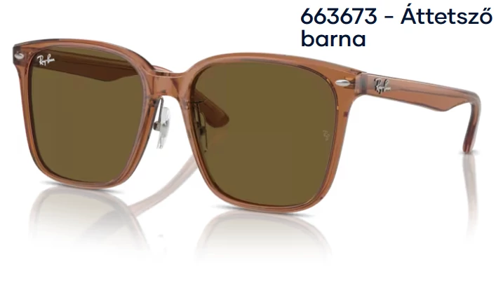 RAY BAN RB2206D 663673 - Áttetsző barna NAPSZEMÜVEG