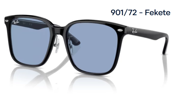 RAY BAN RB2206D 901/72 - Fekete NAPSZEMÜVEG