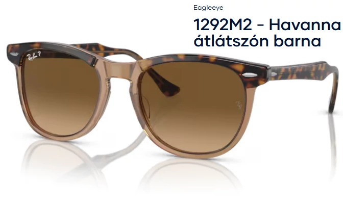 RAY-BAN RB2398 EAGLEEYE 1292M2 - Havanna átlátszón barna NAPSZEMÜVEG