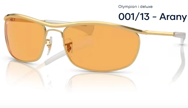 RAY-BAN RB3119M OLYMPIAN I DELUXE 001/13 Arany NAPSZEMÜVEG