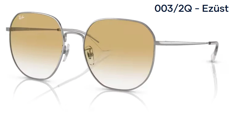 RAY-BAN RB3680D 003/2Q - Ezüst NAPSZEMÜVEG