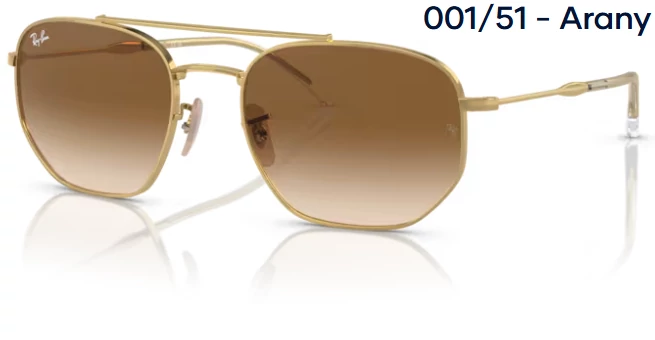 RAY BAN RB3707 001/51 - Arany NAPSZEMÜVEG