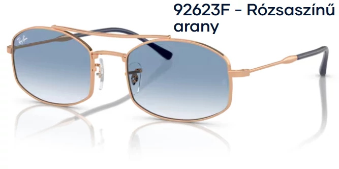 RAY-BAN RB3719 92623F - Rózsaszínű arany NAPSZEMÜVEG