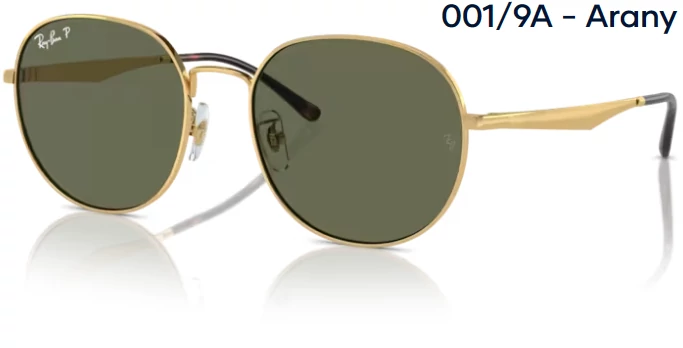 RAY BAN RB3727D 001/9A - Arany NAPSZEMÜVEG