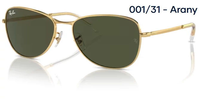 RAY-BAN RB3733 001/31 - Arany NAPSZEMÜVEG