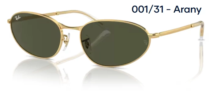 RAY-BAN RB3734 001/31 - Arany NAPSZEMÜVEG