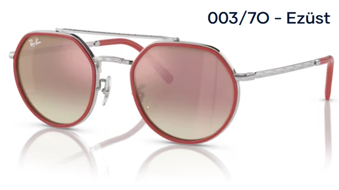 RAY-BAN RB3765 003/7O - Ezüst NAPSZEMÜVEG