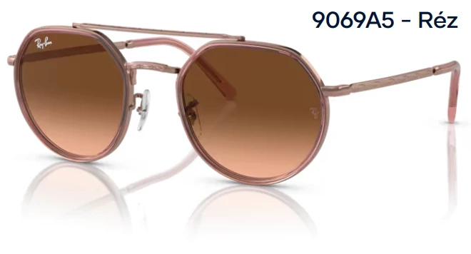 RAY-BAN RB3765 9069A5 - Réz NAPSZEMÜVEG