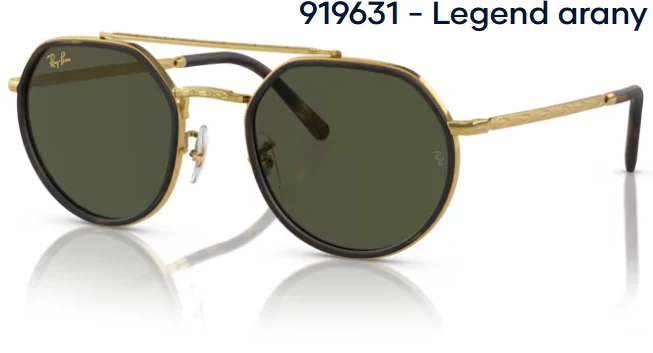 RAY-BAN RB3765 919631 - Legend arany NAPSZEMÜVEG