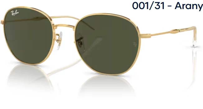 RAY-BAN RB3809 001/31 - Arany NAPSZEMÜVEG