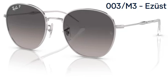 RAY-BAN RB3809 003/M3 - Ezüst NAPSZEMÜVEG