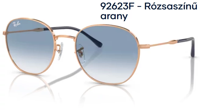 RAY-BAN RB3809 92623F - Rózsaszínű arany NAPSZEMÜVEG