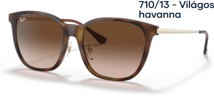 RAY BAN RB4333D 710/13 - Világos havanna NAPSZEMÜVEG