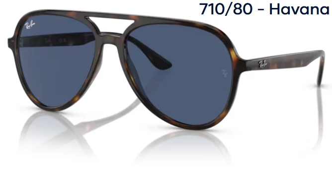 RAY BAN RB4376 710/80 - Havana NAPSZEMÜVEG