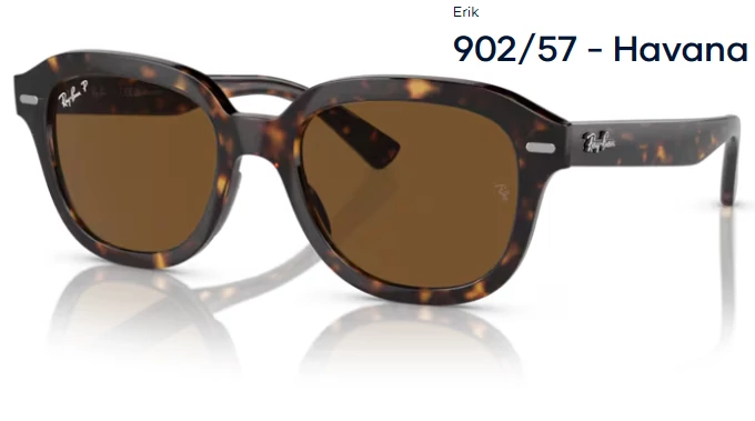 RAY BAN RB4398 ERIK 902/57 - Havana NAPSZEMÜVEG