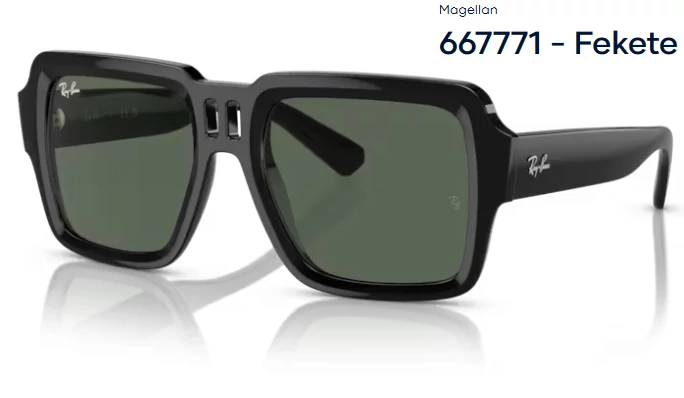 RAY BAN  RB4408 MAGELLAN 667771 - Fekete NAPSZEMÜVEG