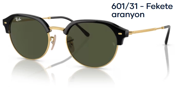 RAY-BAN RB4429 601/31 - Fekete aranyon NAPSZEMÜVEG