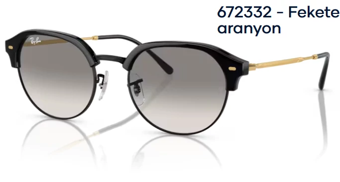 RAY-BAN RB4429 672332 - Fekete aranyon NAPSZEMÜVEG