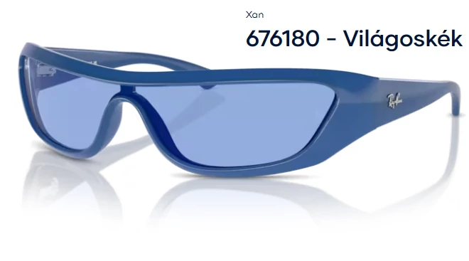 RAY-BAN RB4431 XAN 676180 - Világoskék NAPSZEMÜVEG