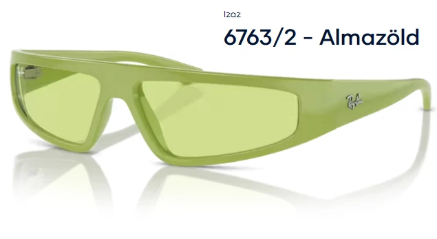 RAY-BAN RB4432 IZAZ 6763/2 - Almazöld NAPSZEMÜVEG