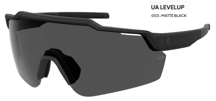 UNDER ARMOUR UA LEVELUP 003-MATTE BLACK NAPSZEMÜVEG