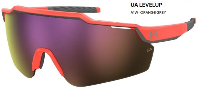 UNDER ARMOUR UA LEVELUP A1W-ORANGE GREY NAPSZEMÜVEG